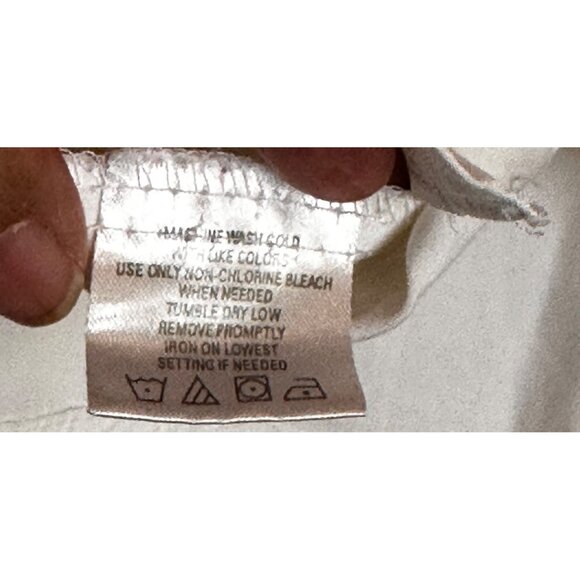 George Size M (8/10) Boys White Dress Shirt otton & Polyester - Picture 5 of 6